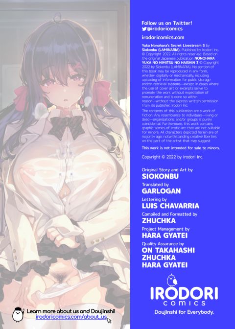 Yuka Nonohara's Secret Livestream 3 Chapter 1 page 35