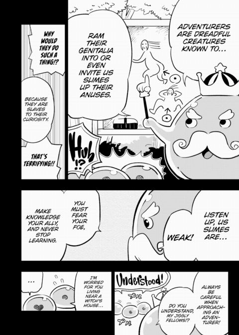 What's This? The Slime Gets Up and Looks Over As If It Wants to Enter Your Butt Chapter 1 page 4