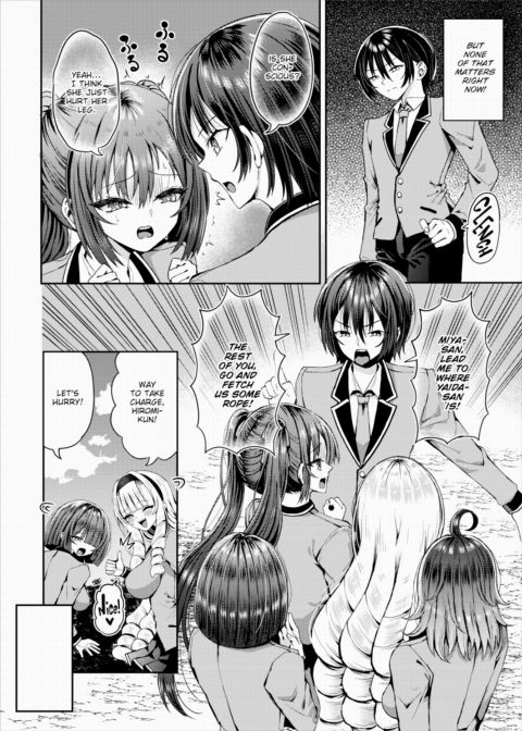 Stranded on a Desert Island Where I Can Creampie All the Girls I Want Ch.24 Chapter 1 page 3