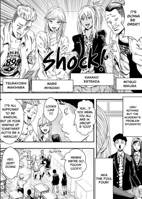 Field Trip with My First Crush and the Bad Crowd Chapter 1 page 6