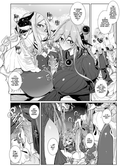 The Demon Lord Is Gone, the World Is at Peace... What Are the Hero and His Futa Succubi Gonna Do!? Chapter 1 page 31