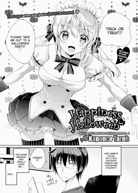 Happiness Halloween Chapter 1 page 1