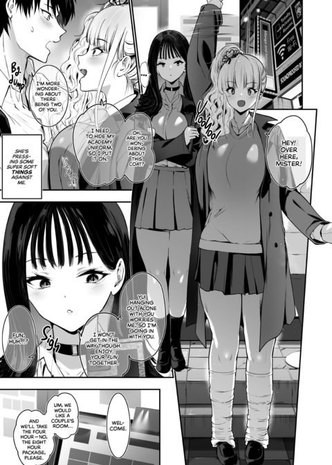 The Busty Gyaru Pair's Secret Chapter 1 page 11