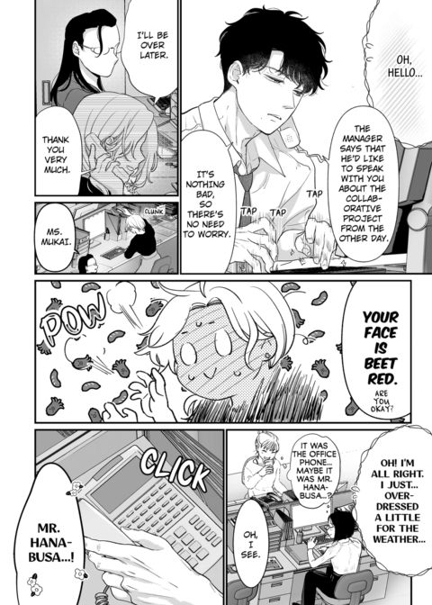 I'm in Love with Mr. Hanabusa's Mouth Vol.4 Chapter 1 page 60