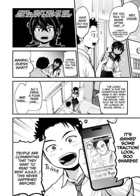 I Became Friends With a Delinquent Girl 9 Chapter 1 page 42