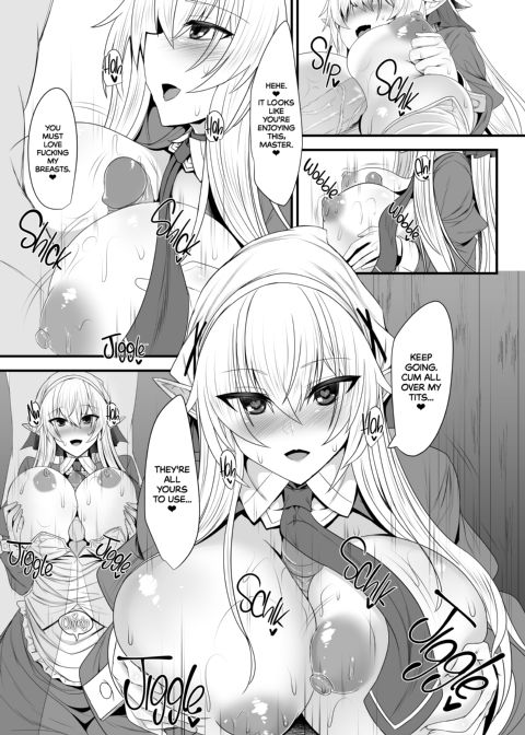 I Love You So, Master! -I Want to Enjoy Wild Sex with My Elf Maid- Chapter 1 page 10