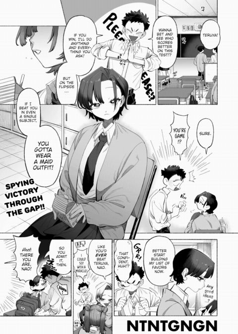 Dressed-Up Feelings Chapter 1 page 1