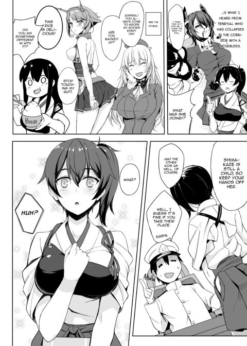 Worries of the Secretary Ship Kaga Chapter 1 page 8