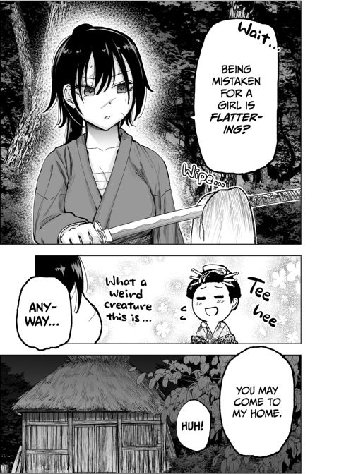 The Female Samurai and the Male Prostitute Chapter 1 page 6