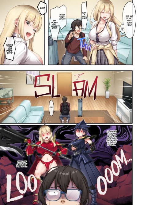 Home Lessons With Sexy Gyarus 1 Chapter 1 page 6