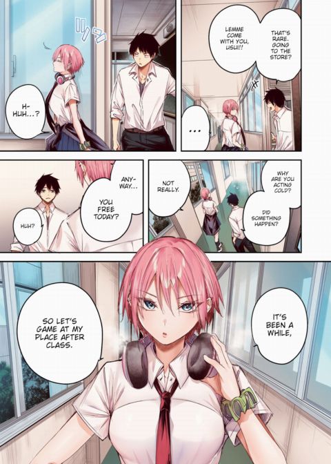 Usui-san is a Strawberry Blonde (Color) Chapter 1 page 7