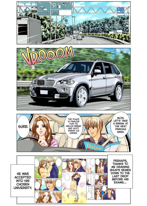 Scarlet Desire EX 8 - In the Car Chapter 1 page 2