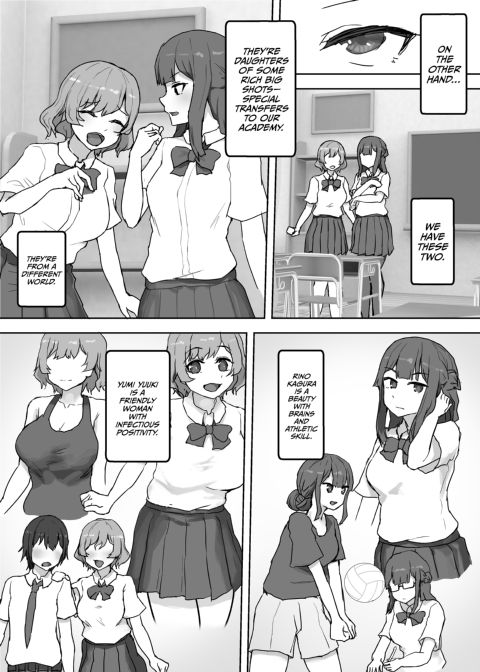 High-Class Hotties Use Me as a Dildo Chapter 1 page 3