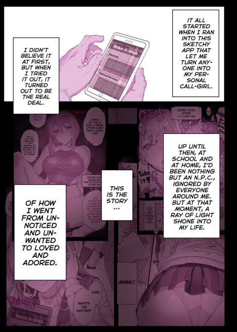 Lovey-Dovey Make-A-Wish 3: Buying Out the Rich Girls Chapter 1 page 2