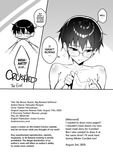 My Bored, Boyish, Big-Boobed Girlfriend Chapter 1 page 31