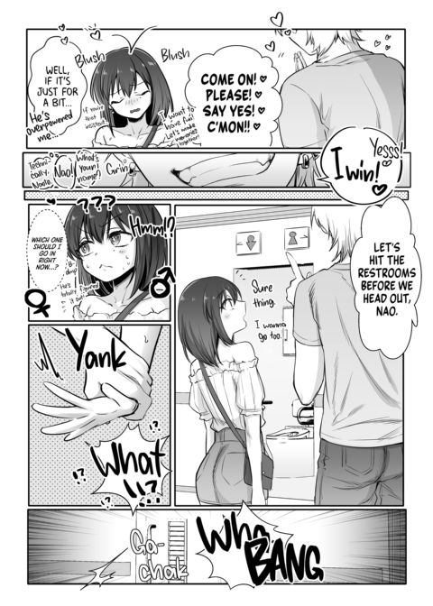 Beginner Crossdresser Drowning in Pleasure Chapter 1 page 7