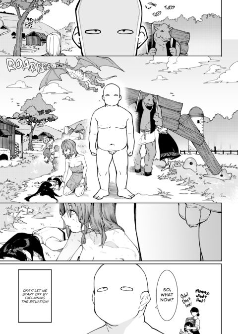 Naked, Middle-Aged, and Skill-less in a New World Chapter 1 page 3
