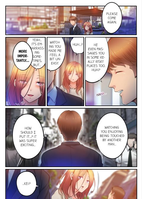 I Can't Resist His Massage! Cheating in Front of My Husband's Eyes Volume 13 Chapter 1 page 18