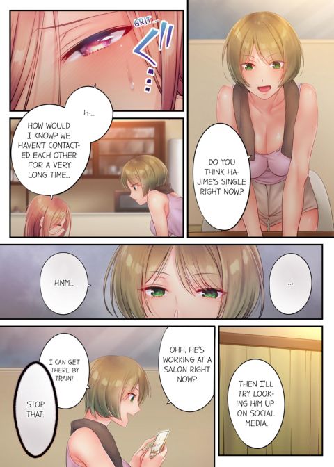 I Can't Resist His Massage! Cheating in Front of My Husband's Eyes Volume 7 Chapter 1 page 32