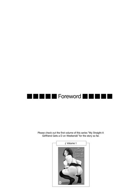 My Straight-A Girlfriend Gets a D on Weekends 2 Chapter 1 page 3