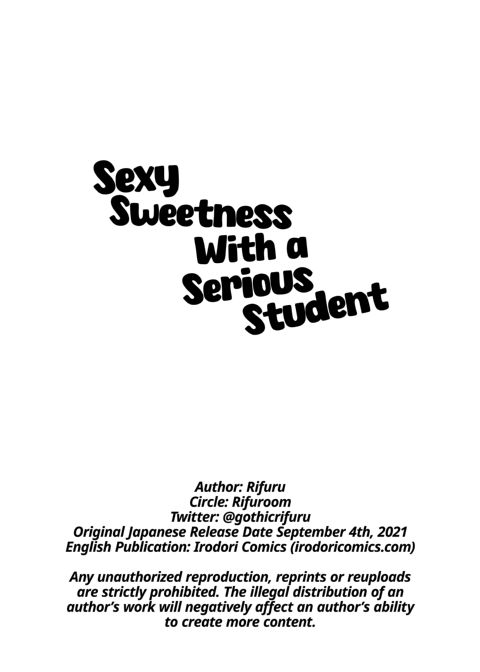 Sexy Sweetness With a Serious Student Chapter 1 page 30