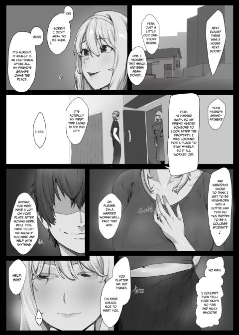 Horny Housewife Falls For First Cock She Sees Chapter 1 page 7