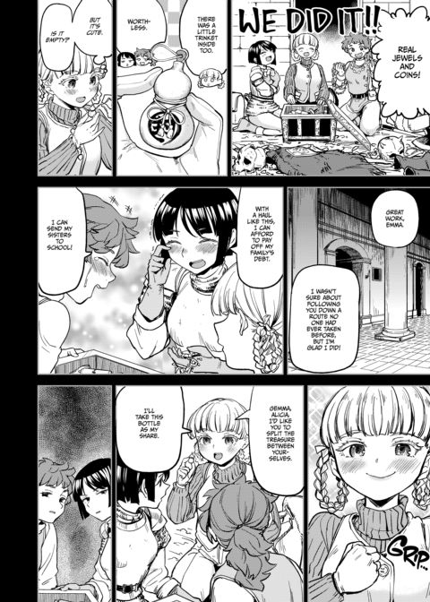 A Lesbian and a Corpse Walk Into a Dungeon... Chapter 1 page 9