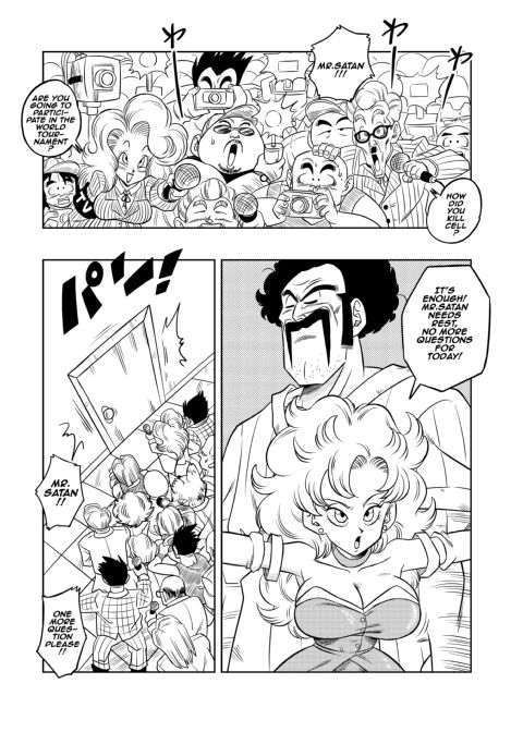 Mr. Satan vs Miss Piiza Chapter 1 page 2