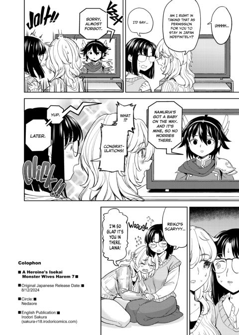 A Heroine's Isekai Monster Wives Harem 7 Chapter 1 page 41