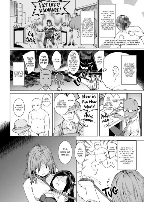 Naked, Middle-Aged, and Skill-less in a New World Chapter 1 page 4