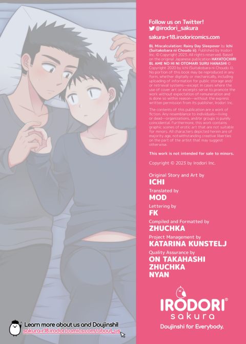 BL Miscalculation: Rainy Day Sleepover Chapter 1 page 55