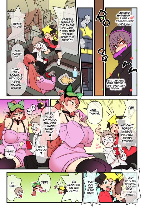 Super Dendo Ride Battle Chapter 1 page 6