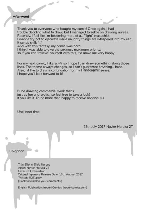 Slip 'n' Slide Nurses Chapter 1 page 20