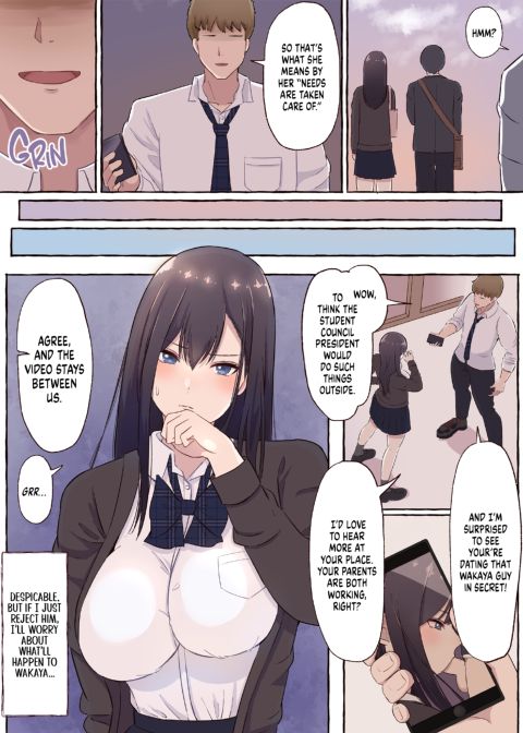 The Busty Class President Finds a New Lover Chapter 1 page 9