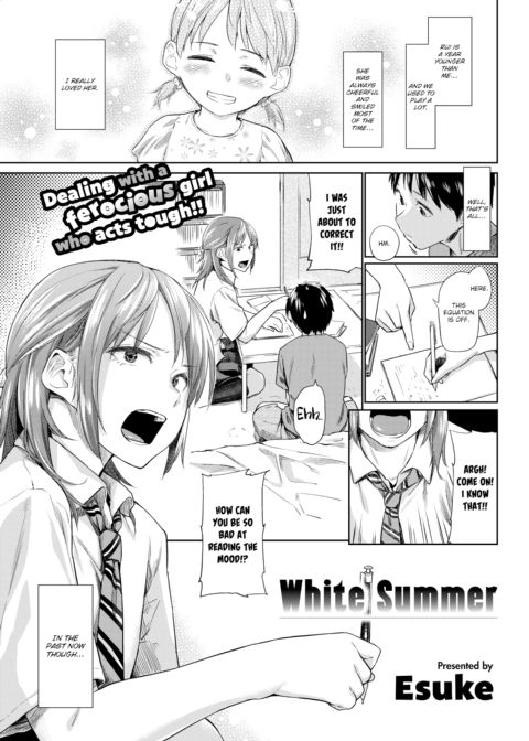 White Summer Chapter 1 page 1