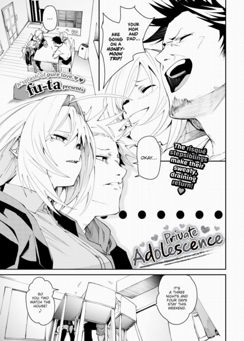 Private Adolescence Chapter 1 page 1