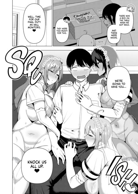 The Hall Monitor on S.L.U.T. Duty Vol. 4 Chapter 1 page 46