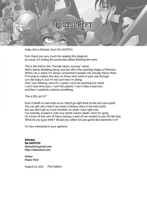 Female Hero's Journey 3 - Total Defeat at Skyfell Tower Chapter 1 page 39