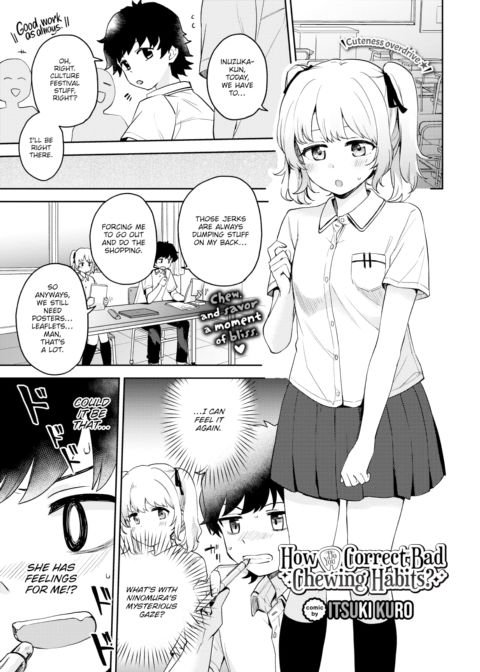 How Do You Correct Bad Chewing Habits? Chapter 1 page 1