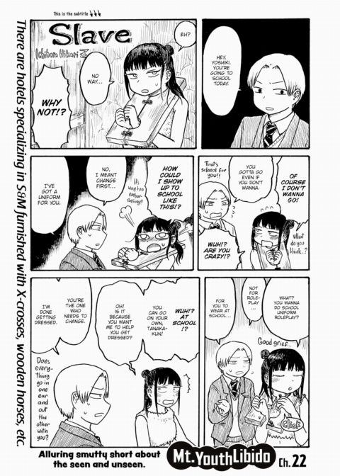 Mt. Youth Libido ~Slave~ Chapter 1 page 1