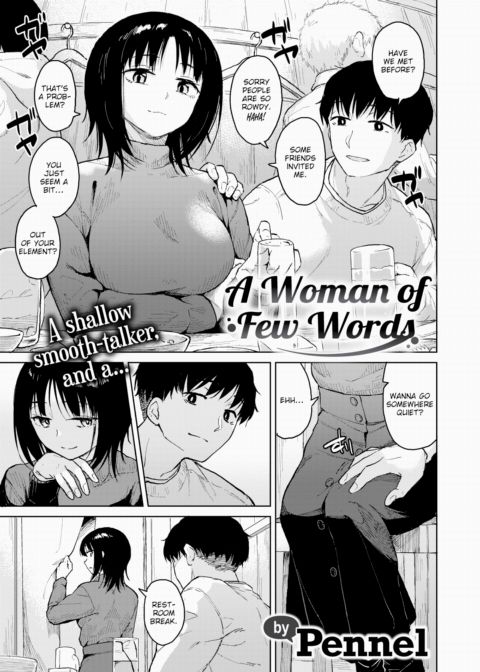 A Woman of Few Words Chapter 1 page 1