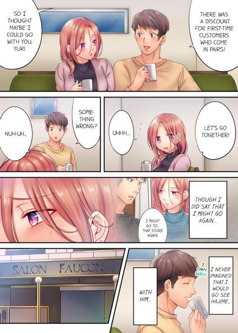 I Can't Resist His Massage! Cheating in Front of My Husband's Eyes Volume 3 Chapter 1 page 8