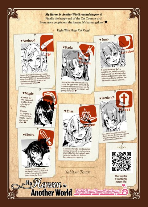 My Harem in Another World 4 - Eight-Way Huge Cat Orgy! Chapter 1 page 50