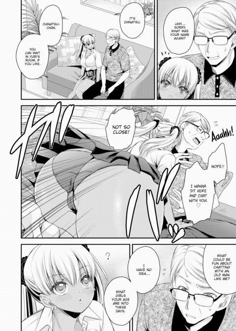 A Tanned Kogal Who's Into Her Friend's Dad Chapter 1 page 2