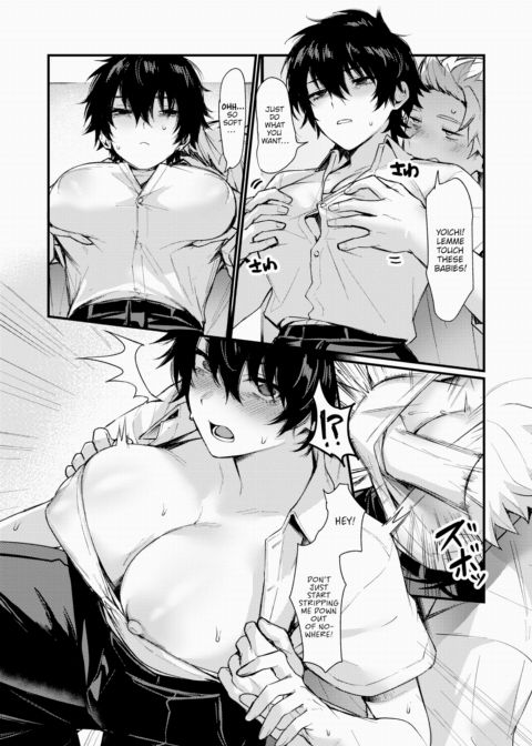 Don't Make Nonsensical Wishes of the Goddess of the Spring! ~Like Turning Your Friend Into a Woman~ Chapter 1 page 6