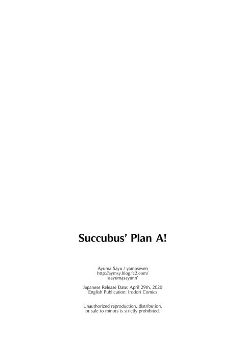 Succubus' Plan A! Chapter 1 page 19