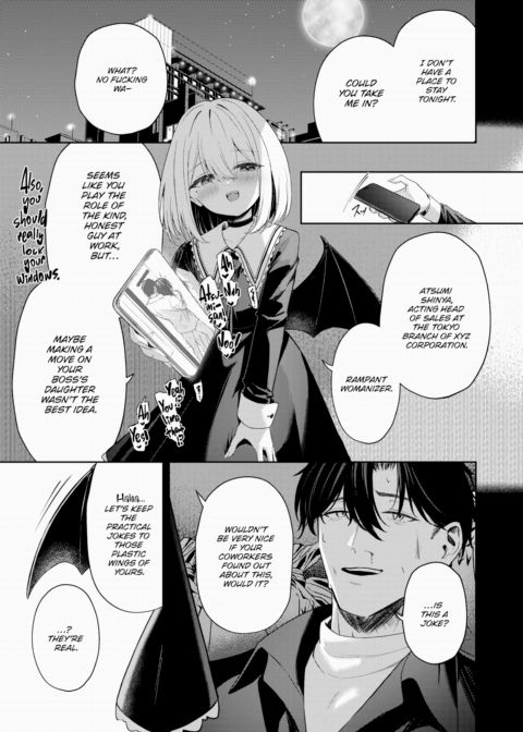 Along Came a Vampire Chapter 1 page 7