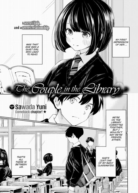 The Couple in the Library Chapter 1 page 1