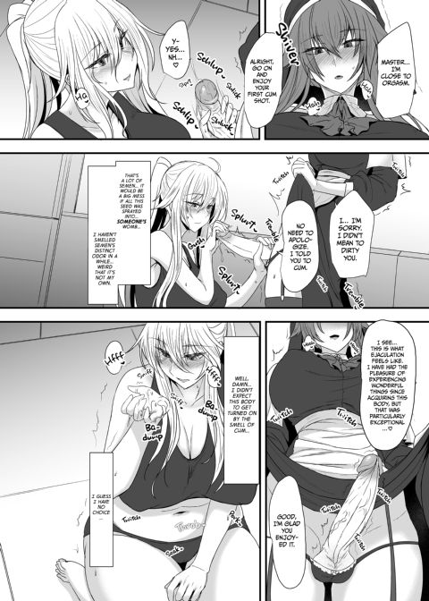 Gender Bender Cyborg Gets Hooked on Futanari Sex Chapter 1 page 17