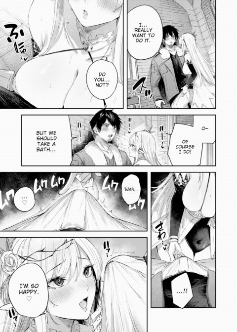A Bachelor Hunter's Encounter in the Elven Forest ❤ - Chapter 4: A New Naughty Life in the Human Town Chapter 1 page 7